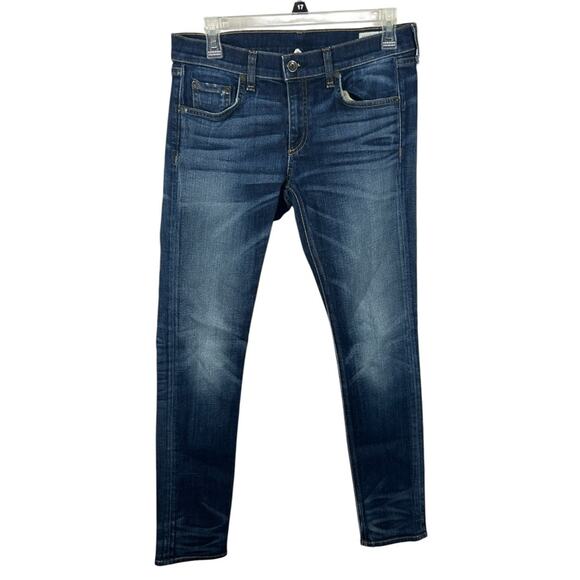 Rag & Bone ‘The Dre’ Straight Leg Jeans – Dark Wash Denim, Size 27 - Picture 4 of 14